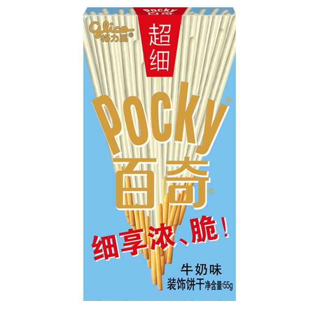 超细百奇 牛奶味
