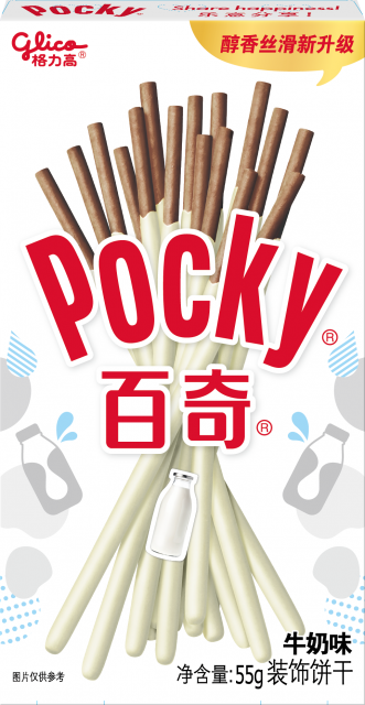 百奇 牛奶味