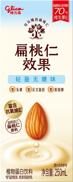扁桃仁效果 无糖坚果饮
